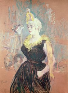 Die Clownin Cha-U-Kao von Henri de Toulouse Lautrec